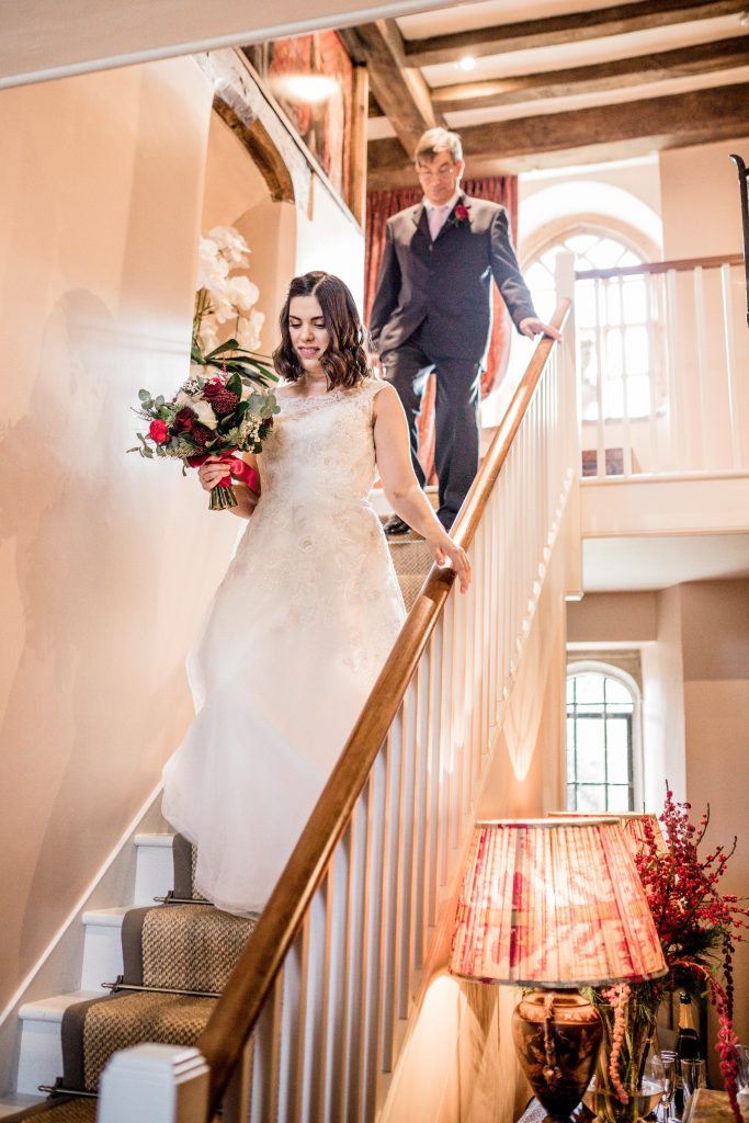 Wedding at Leeds Castle Battle Hall photography